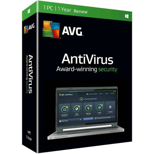 AVG Antivirus 1 User 1 Year Renewal